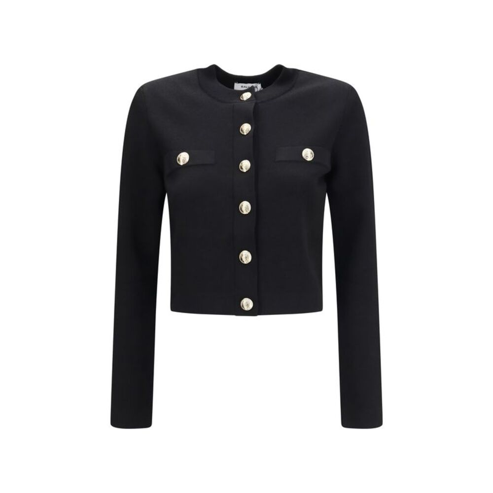 Balmain Women Round-Neck Viscose Cardigan